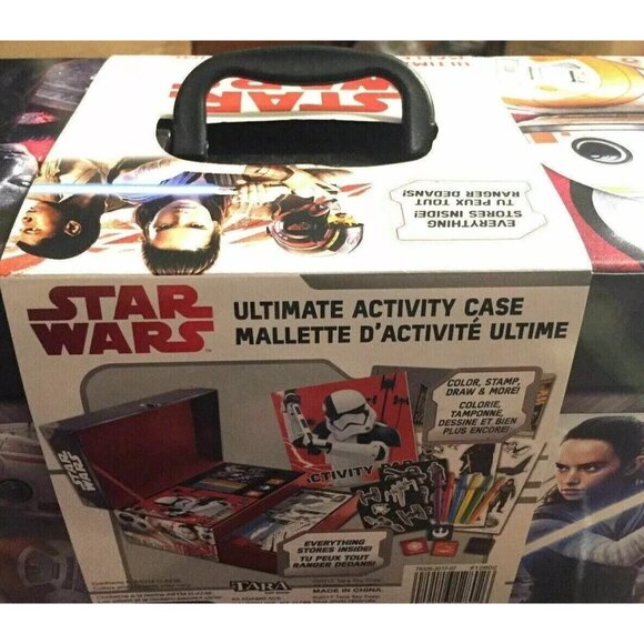 Star Wars Ultimate Activity Case Coloring Stamping Drawing Supplies 3+ Tara Toys - Picture 11 of 16